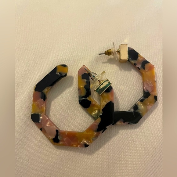 BaubleBar geometric hoops - Picture 1 of 3